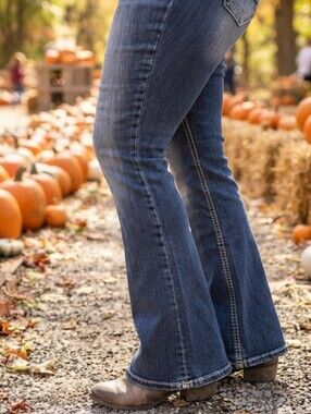 Maurices Plus Size 24 Long Medium Wash Bootcut Jeans